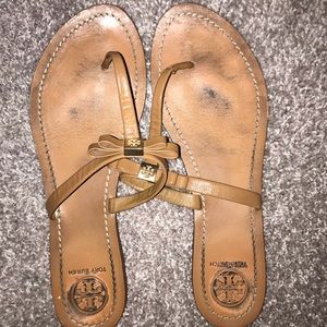Tan Tory Burch sandal